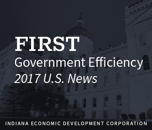 First in government efficiency