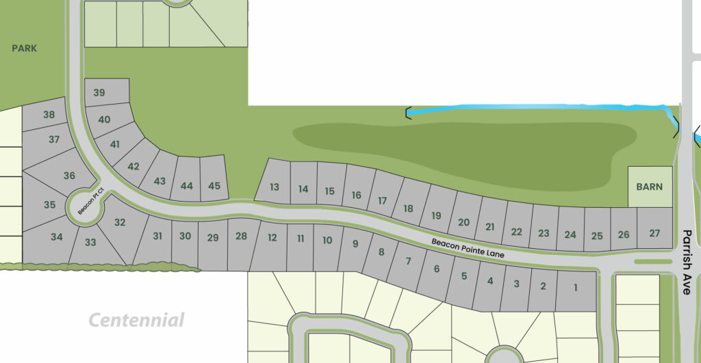 Beacon Pointe Cedar Lake, IN Schilling Development